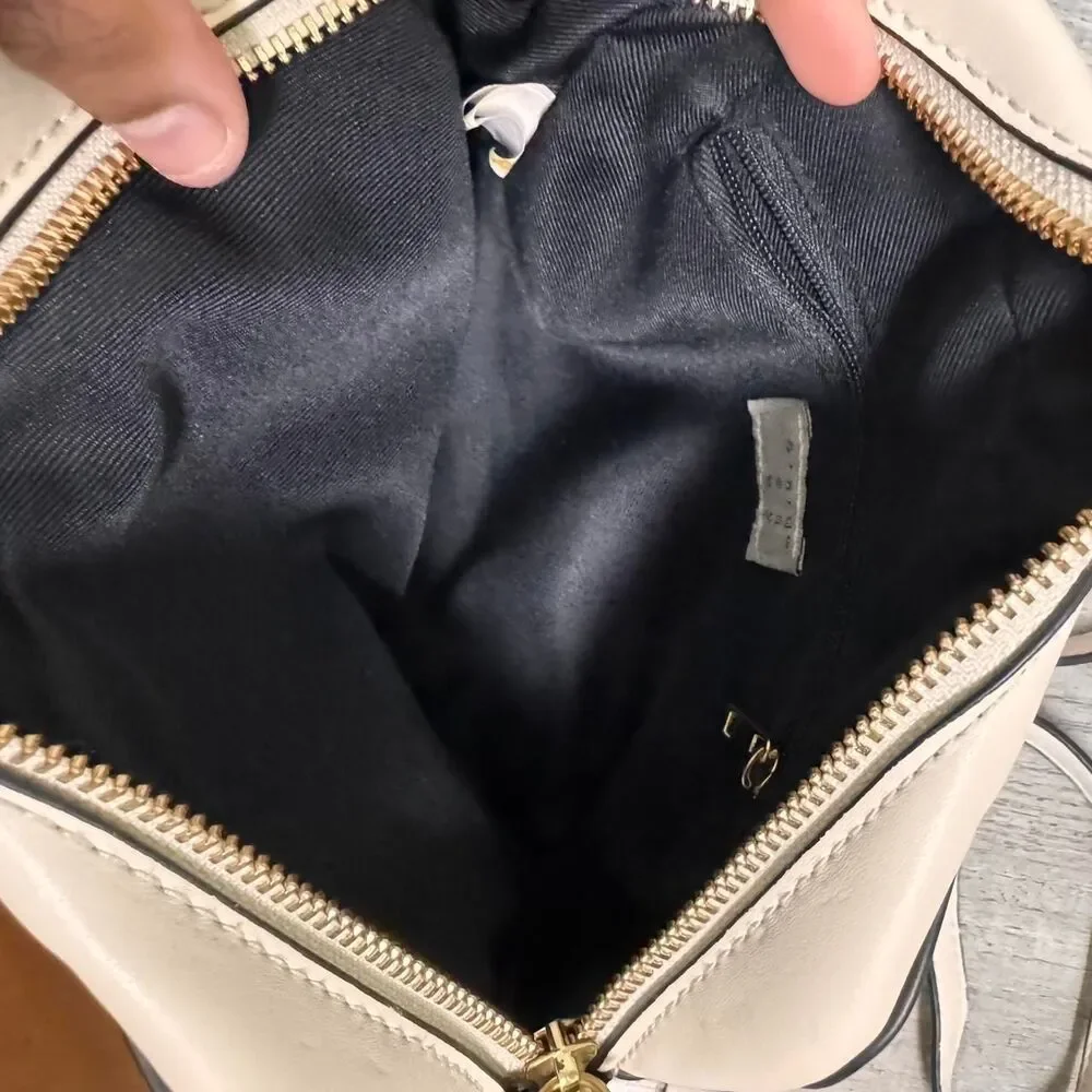 A-new-day Women's White and Cream Bag